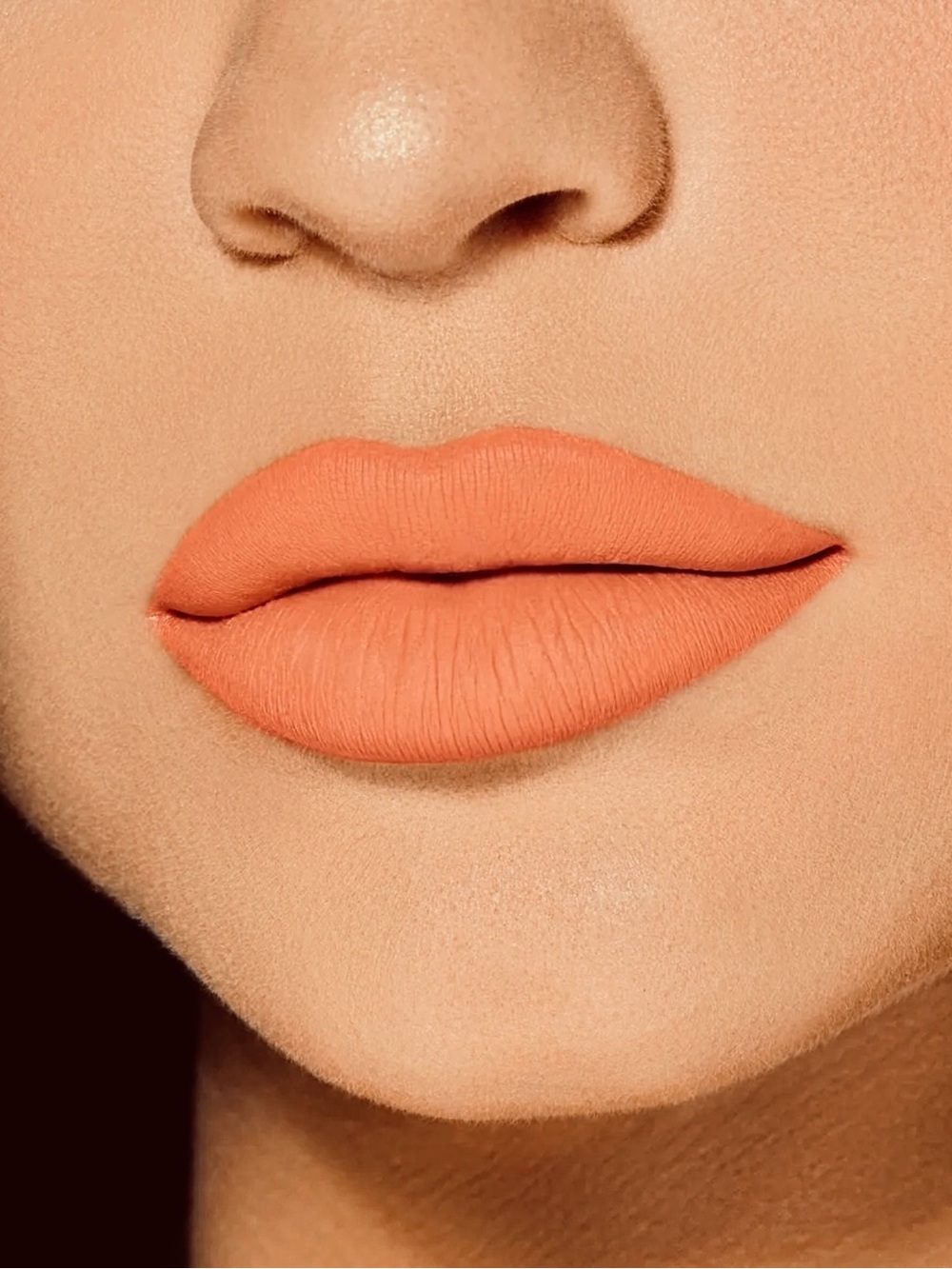 Matte Coral Lipstick - Vibrant Peach Shade